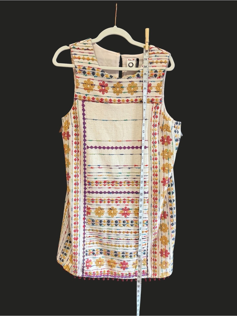 NWT ANTHROPOLOGIE AKEMI + KIN Prudence Embroidered Shift Dress 14 - Picture 14 of 16